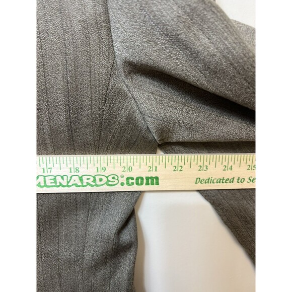 HART SCHAFFNER MARX WOOL SILK sport Coat GOLDEN BROWN Subtle Stripe 40L Vintage - Picture 6 of 8